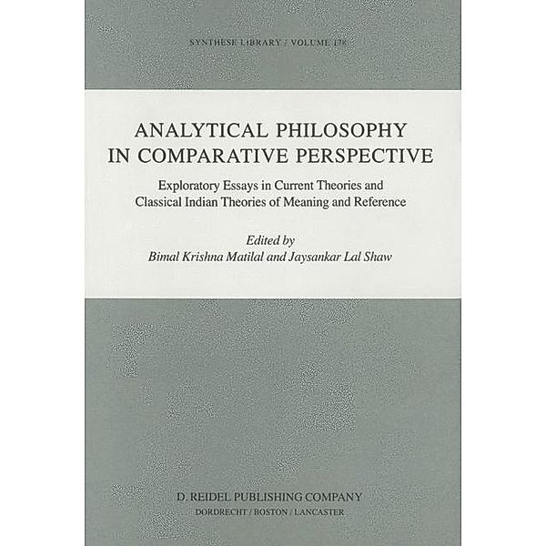 Analytical Philosophy in Comparative Perspective / Synthese Library Bd.178