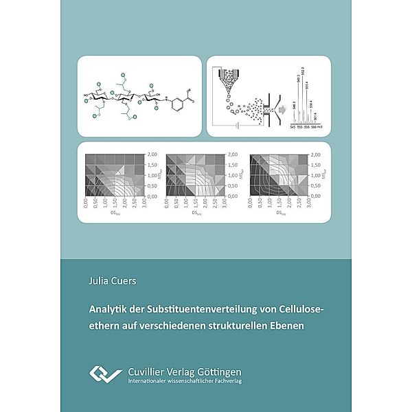 Analytik der Substituentenverteilung von Celluloseethern auf verschiedenen strukturellen Ebenen