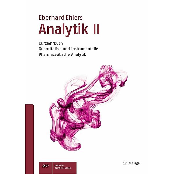 Analytik II -  Kurzlehrbuch, Eberhard Ehlers