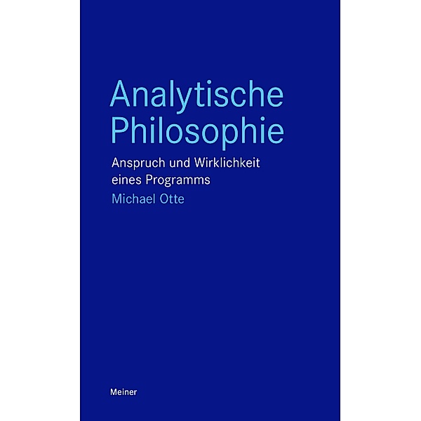 Analytische Philosophie / Blaue Reihe, Michael Otte
