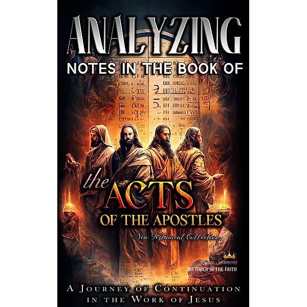 Analyzing Notes in the Book of the Acts of the Apostles: A Journey of Continuation in the Work of Jesus (Notes in the New Testament, #5) / Notes in the New Testament, Bible Sermons