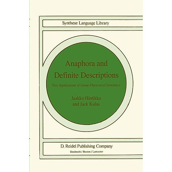 Anaphora and Definite Descriptions, J. Kulas, Jaakko Hintikka