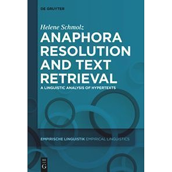 Anaphora Resolution and Text Retrieval, Helene Schmolz