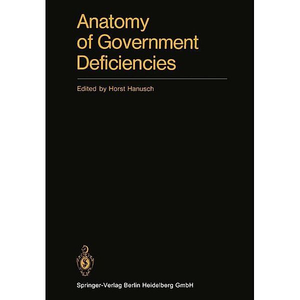 Anatomy of Government Deficiencies