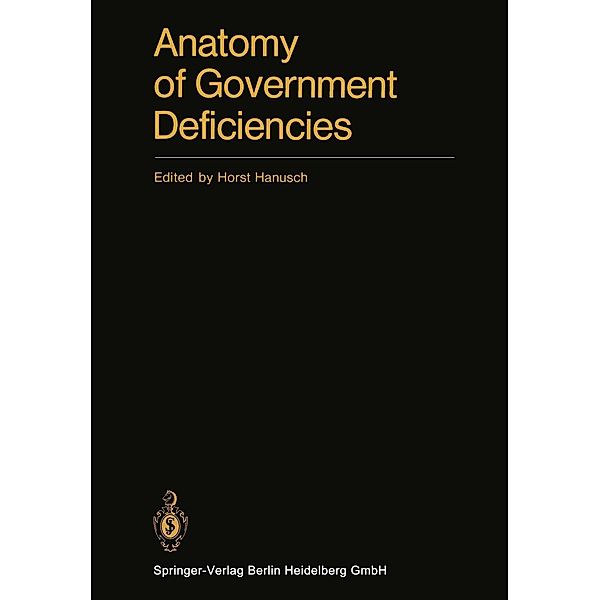 Anatomy of Government Deficiencies