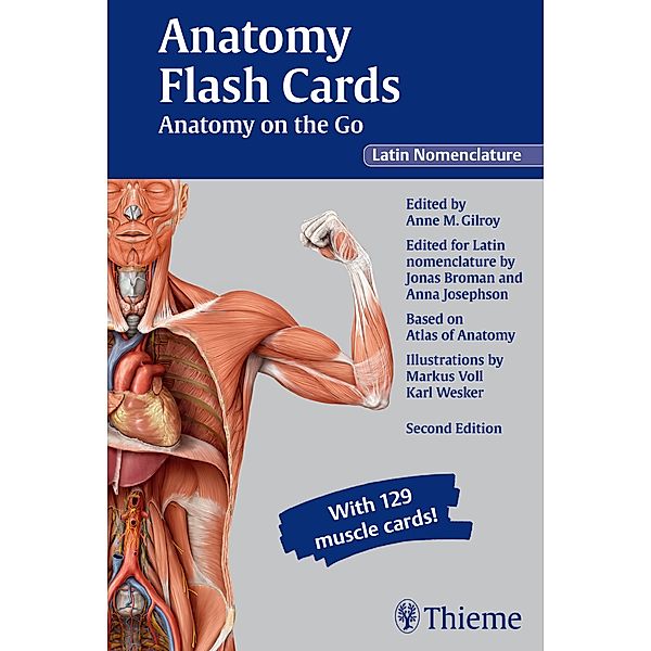 Anatomy on the Go, Latin Nomenclature, Anatomy Flash Cards