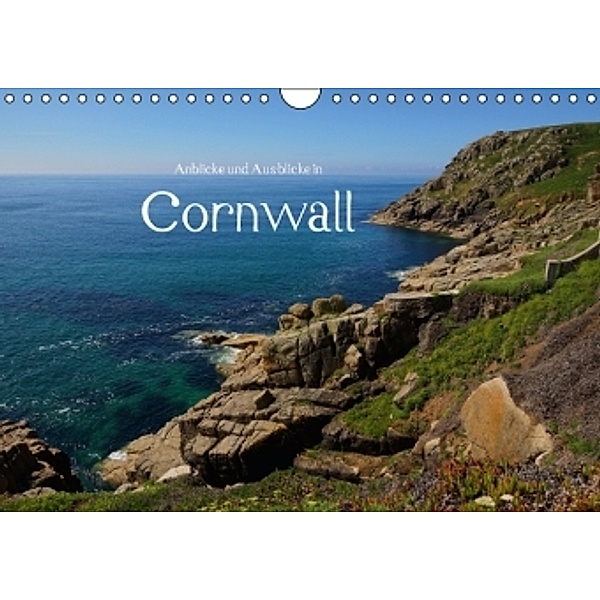 Anblicke und Ausblicke in Cornwall (Wandkalender 2016 DIN A4 quer), Ulrike Schäfer