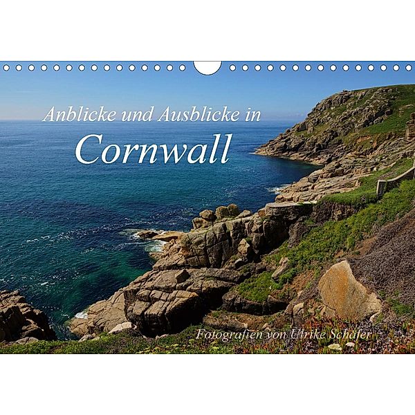 Anblicke und Ausblicke in Cornwall (Wandkalender 2020 DIN A4 quer), Ulrike Schäfer