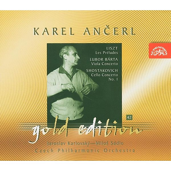 Ancerl Gold Edition Vol.42-Les Preludes/+, Sadlo, Karlovsky, Ancerl, Tschechische Philh.