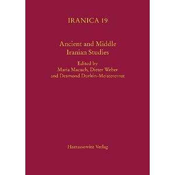 Ancient and Middle Iranian Studies