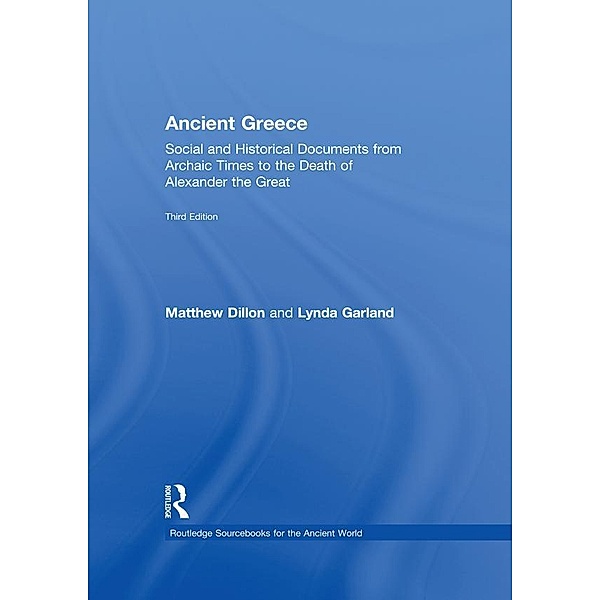 Ancient Greece, Matthew Dillon, Matthew Dillion, Lynda Garland
