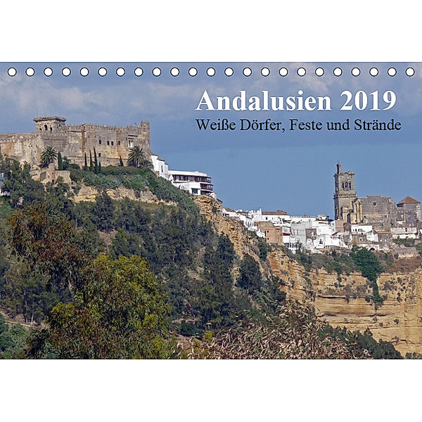 Andalusien 2019 (Tischkalender 2019 DIN A5 quer), Ingrid Franz