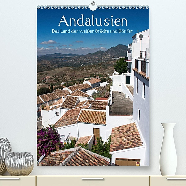 Andalusien - Das Land der weißen Städte und Dörfer(Premium, hochwertiger DIN A2 Wandkalender 2020, Kunstdruck in Hochgla, Walter J. Richtsteig
