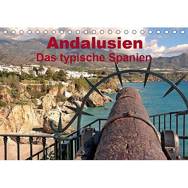 Andalusien - Das typische Spanien (Tischkalender 2019 DIN A5 quer), Atlantismedia