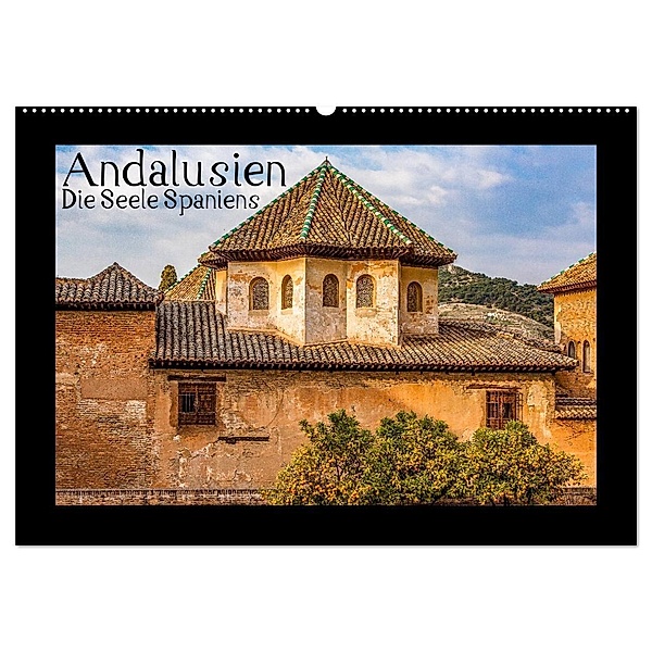 Andalusien - Die Seele Spaniens (Wandkalender 2024 DIN A2 quer), CALVENDO Monatskalender, Thomas Konietzny