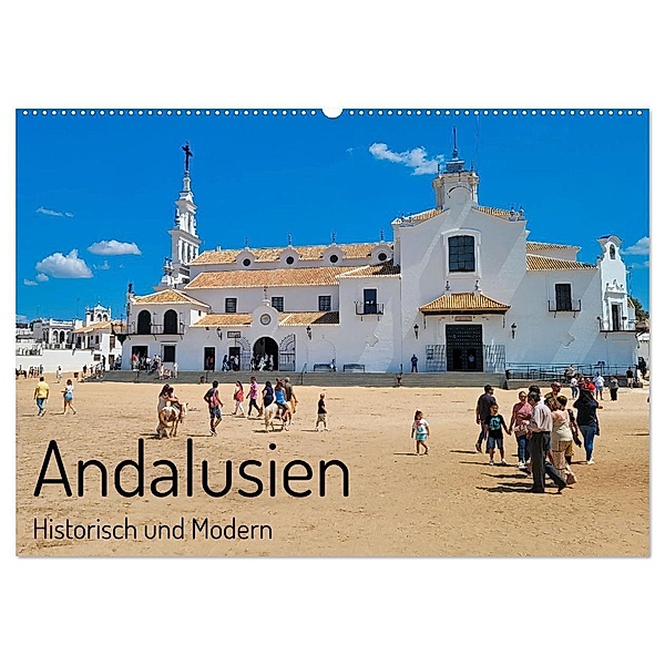 Andalusien, historisch und modern (Wandkalender 2024 DIN A2 quer), CALVENDO Monatskalender, Herbert Böck