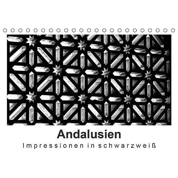 Andalusien Impressionen in schwarzweiß (Tischkalender 2020 DIN A5 quer), Britta Knappmann