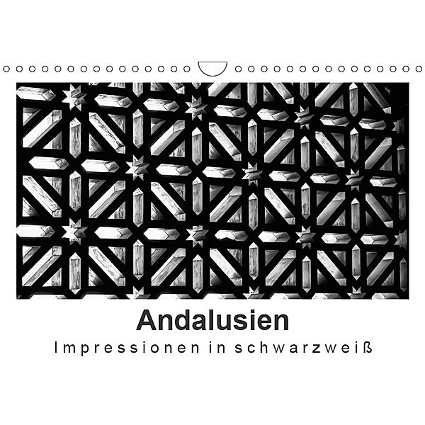 Andalusien Impressionen in schwarzweiß (Wandkalender 2019 DIN A4 quer), Britta Knappmann