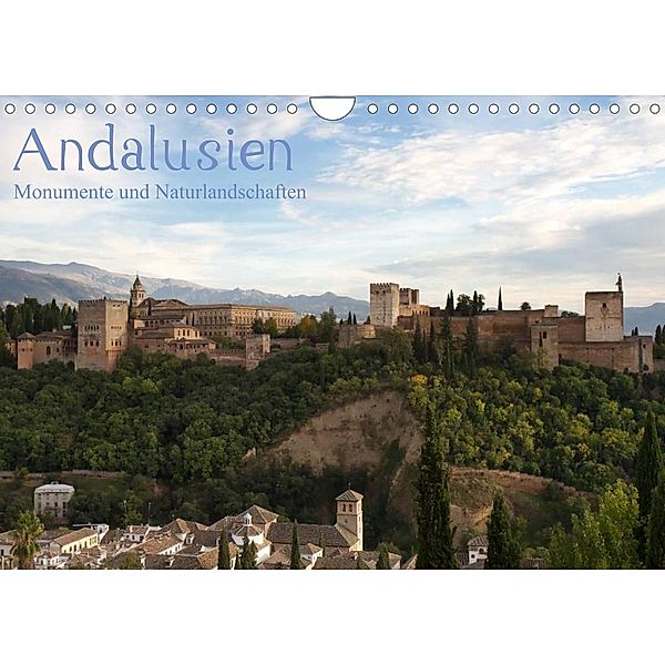 Andalusien - Monumente und Naturlandschaften (Wandkalender 2023 DIN A4 quer), Juergen Schonnop