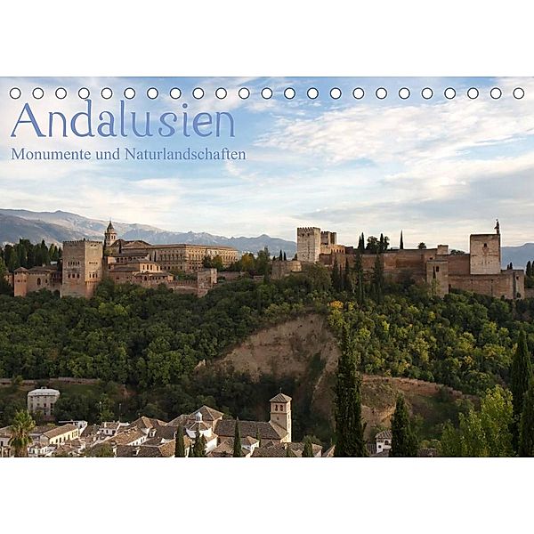 Andalusien - Monumente und Naturlandschaften (Tischkalender 2023 DIN A5 quer), Juergen Schonnop