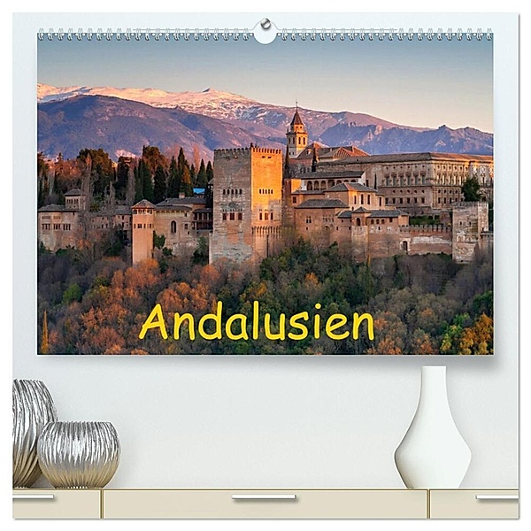 Andalusien - Spanien (hochwertiger Premium Wandkalender 2024 DIN A2 quer), Kunstdruck in Hochglanz, insideportugal