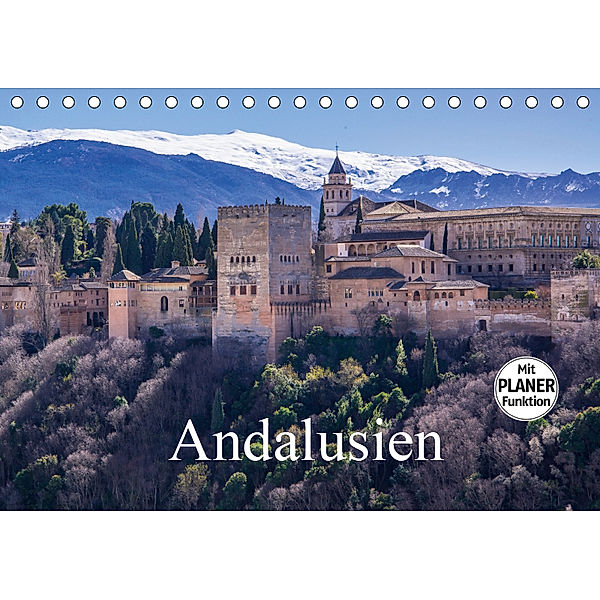 Andalusien (Tischkalender 2019 DIN A5 quer), Michael Fahrenbach