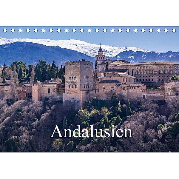 Andalusien (Tischkalender 2021 DIN A5 quer), Michael Fahrenbach