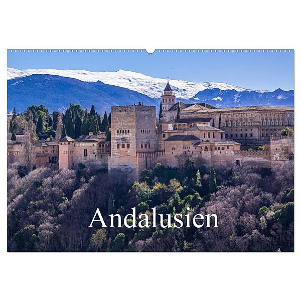 Andalusien (Wandkalender 2024 DIN A2 quer), CALVENDO Monatskalender, Michael Fahrenbach
