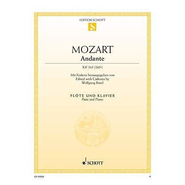 Andante, Wolfgang Amadeus Mozart