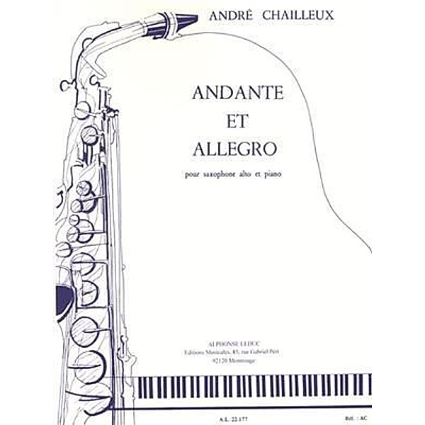 Andante et Allegro, André Chailleux