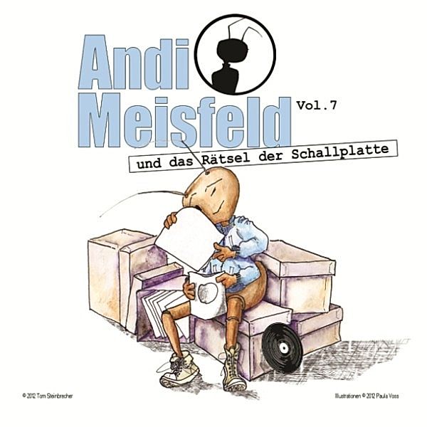 Andi Meisfeld - 7 - Andi Meisfeld, Folge 7: Andi Meisfeld und das Rätsel der Schallplatte, Tom Steinbrecher