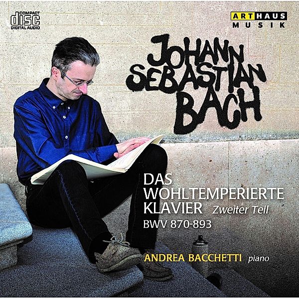 Andrea Bacchetti-Das Wohltemperierte Klavier,Audio-CD, Andrea Bacchetti