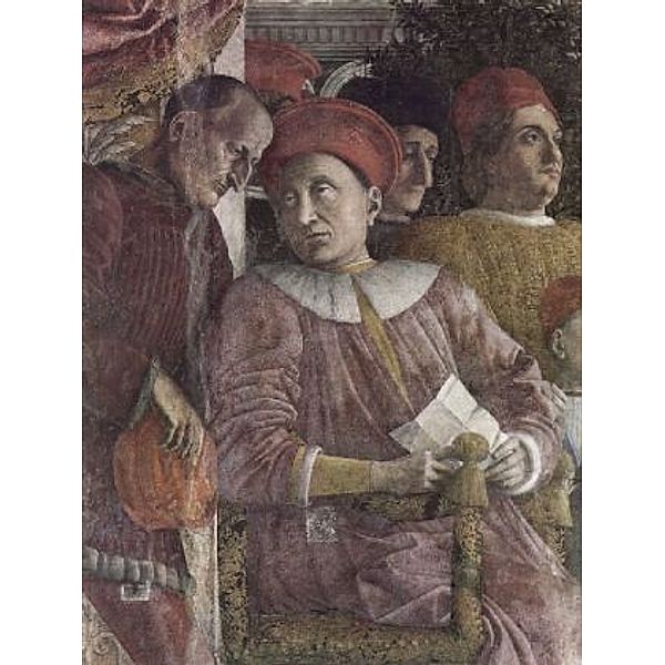 Andrea Mantegna - Der Herzog Ludovicio Gonzaga im Gespräch mit dem Sekretär Marsilio Andreasi - 200 Teile (Puzzle)