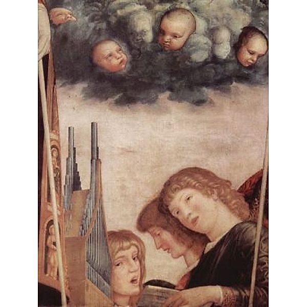 Andrea Mantegna - Madonna mit Heiligen, Maria mit Christuskind und Heiligen, Musizierende Engel - 100 Teile (Puzzle)
