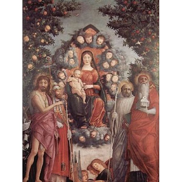 Andrea Mantegna - Maria mit Christuskind und Heiligen - 100 Teile (Puzzle)