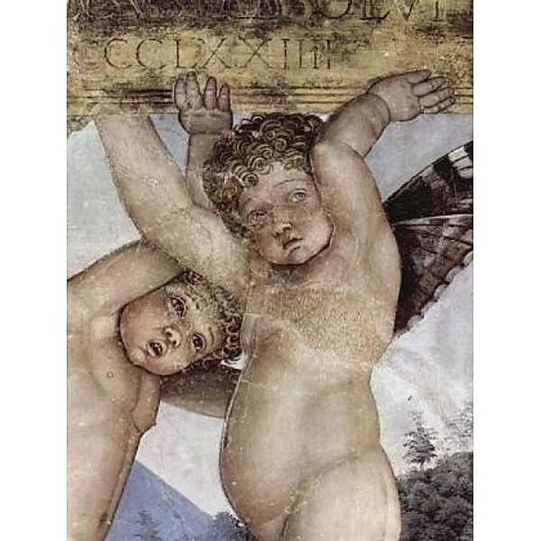 Andrea Mantegna - Weihetafel, von Putti getragen, Putti - 200 Teile (Puzzle)