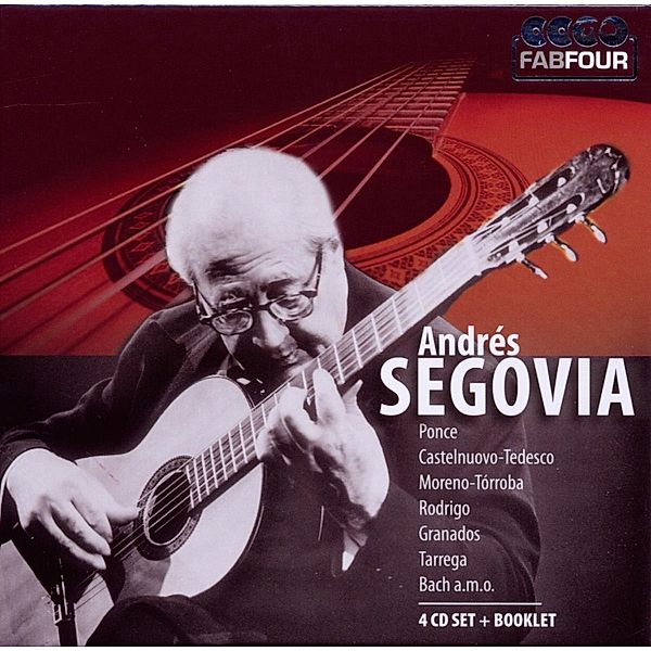 Andrés Segovia, 4 CD, Andres Segovia