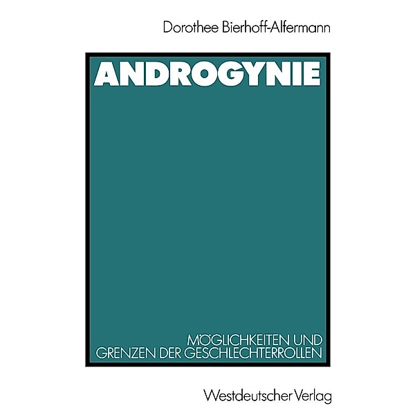 Androgynie, Dorothee Bierhoff-Alfermann