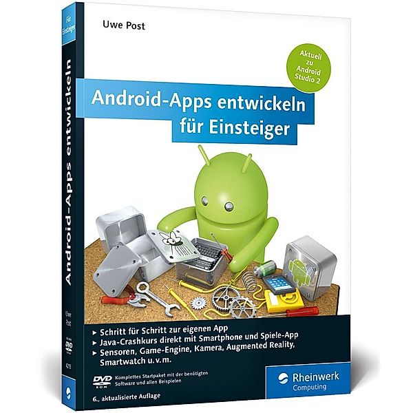 Android-Apps entwickeln für Einsteiger, m. DVD-ROM, Uwe Post