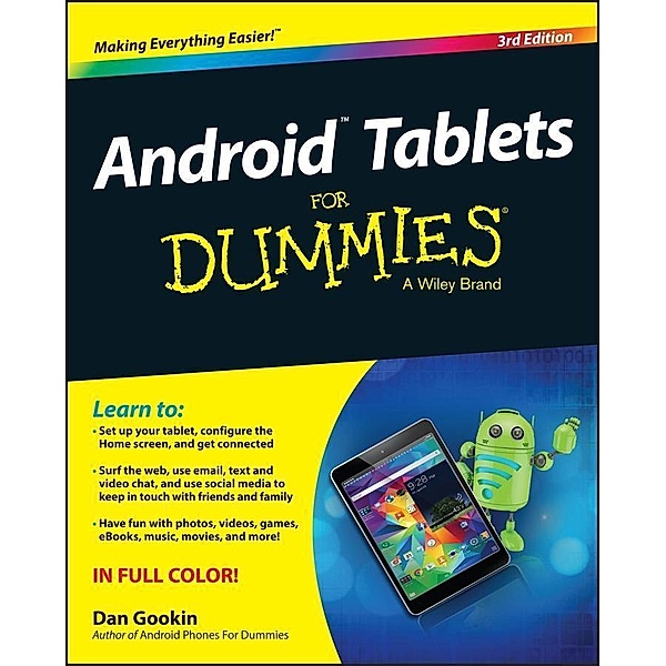 Android Tablets For Dummies, Dan Gookin