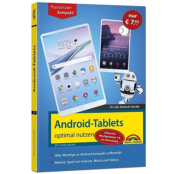 Android Tablets - Sonderausgabe inkl. WinOptimizer 19, Wolfram Gieseke