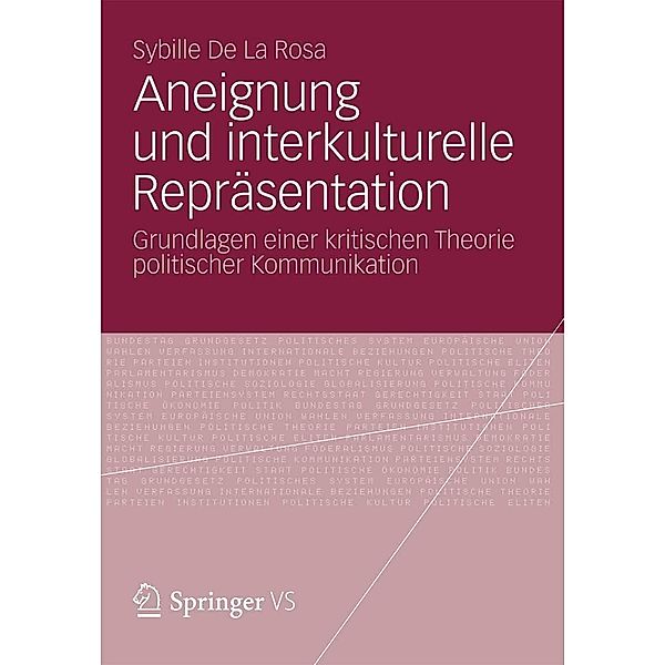 Aneignung und interkulturelle Repräsentation, Sybille De La Rosa