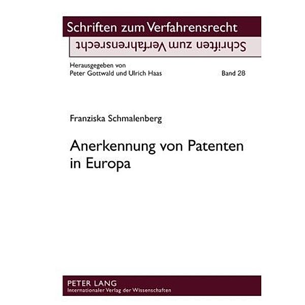 Anerkennung von Patenten in Europa, Franziska Schmalenberg