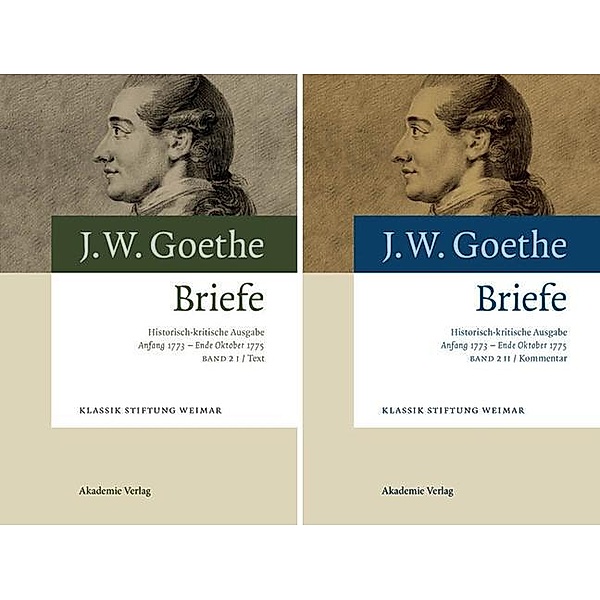 Anfang 1773 - Ende Oktober 1775 / Johann Wolfgang von Goethe: Briefe