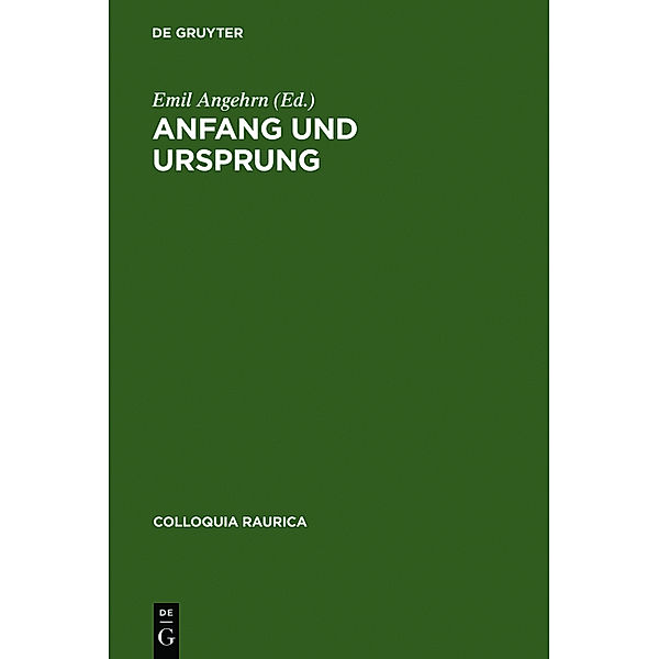 Anfang und Ursprung