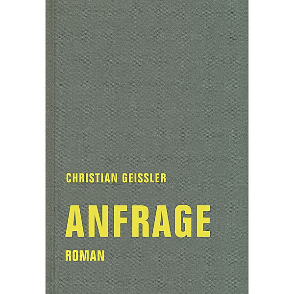 Anfrage, Christian Geissler