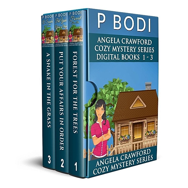 Angela Crawford Series Books 1-3 (Angela Crawford Cozy Mystery Series), PBodi