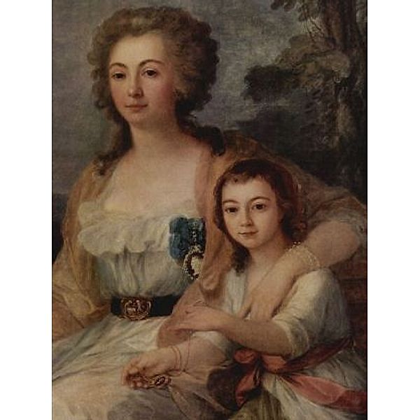 Angelica Kauffmann - Porträt der Gräfin Anna Protassowa mit ihren Nichten, Detail - 2.000 Teile (Puzzle)