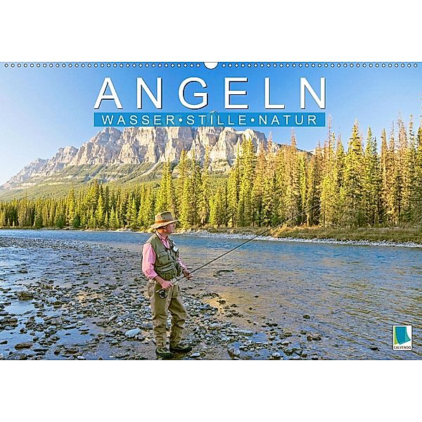 Angeln - Wasser, Stille und Natur (Wandkalender 2020 DIN A2 quer)