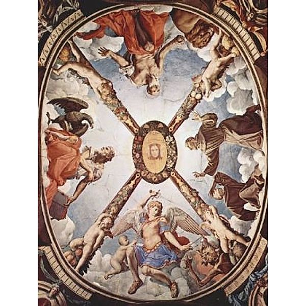 Angelo Bronzino - Fresken der Kapelle der Eleonora da Toledo im Palazzo Vecchio in Florenz - 100 Teile (Puzzle)